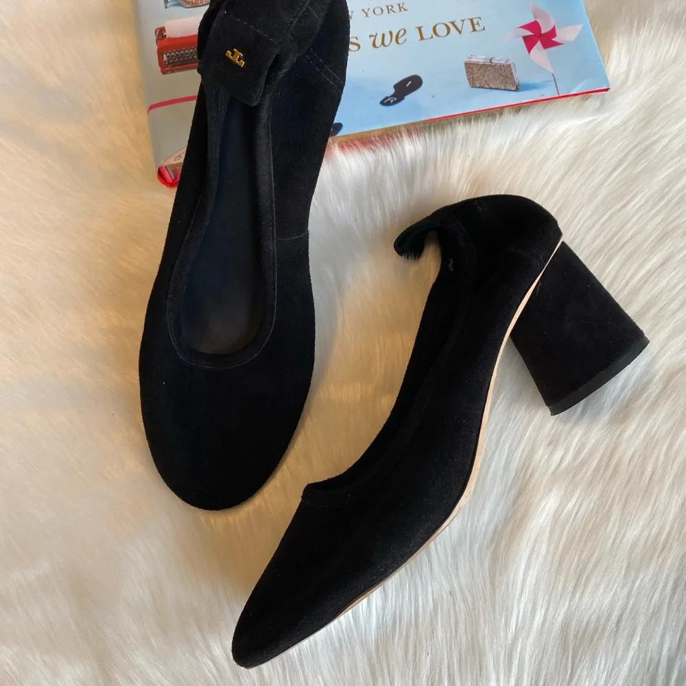 Tory Burch Black Heels Size 9